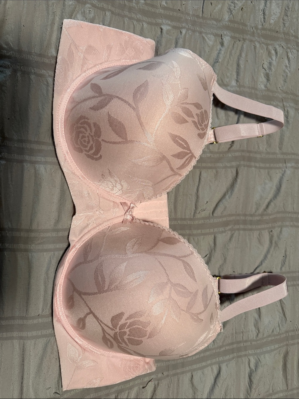Everyday Light Pink Floral T-Shirt Bra - Women Intimates